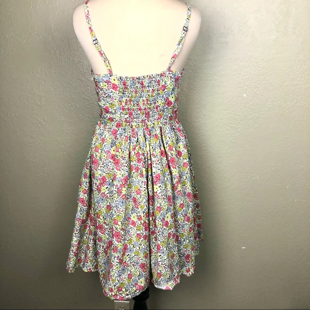 FOSSIL Floral Sun Dress sz M - Picture 5 of 9